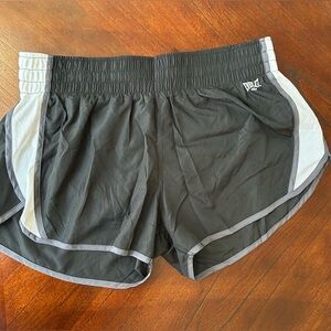 Everlast Women's Black and Gray Shorts size Xl